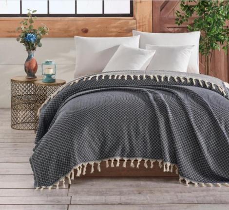 Покрывало "NAZBONC" (BLACK) черный, 200х220