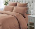 Постельное бельё "KARTEKS" Сатин однотонный SKO-026, 2 спальный
