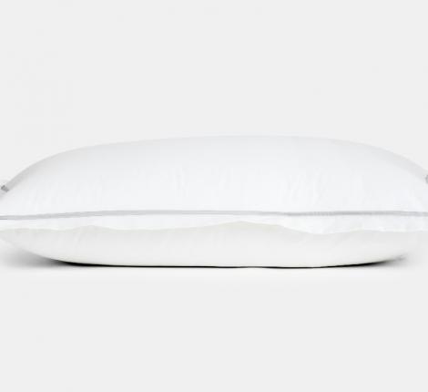 Наволочка с узкой отделкой "ALPINE ASH GREY ALLURE GRASS" Мако-Сатин, 50х90 (2шт)