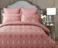 Постельное Белье &quot;Arya Majestik&quot; Бамбук  Barton (розовый), 1,5 спальный