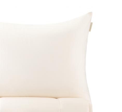 Постельное белье с одеялом "Sofi de Marko" Эльмира (молоко) Сатин, Евро