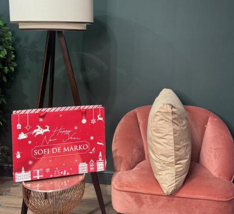 Полушка декоративная "Sofi de Marko" Адора (бежевая) Велюр, 55х55