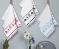 Кухонные полотенца махровые &quot;KARNA&quot; жаккард SAIL 30x50 см 1/3