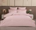 Постельное белье с одеялом "Kazanov.A." Lindor Fluffy (лайт пудра) Велюр/Egypt Cotton, Евро