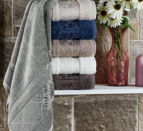 Набор бамбуковых полотенец "PHILIPPUS" 70х140 (1/6 шт.) MELINA