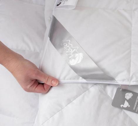 Одеяло пуховое "СЮИТА БЕЛАЯ", 172х205