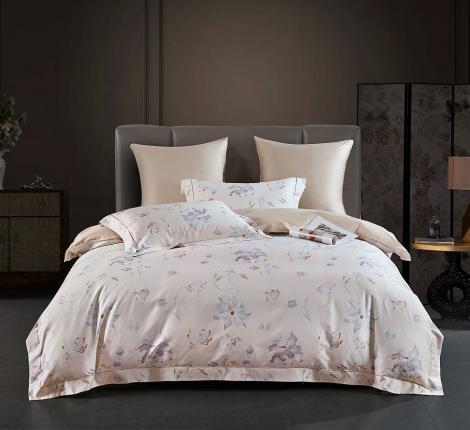 Постельное белье "Asabella" 2262-6 Мако-Сатин, Евро