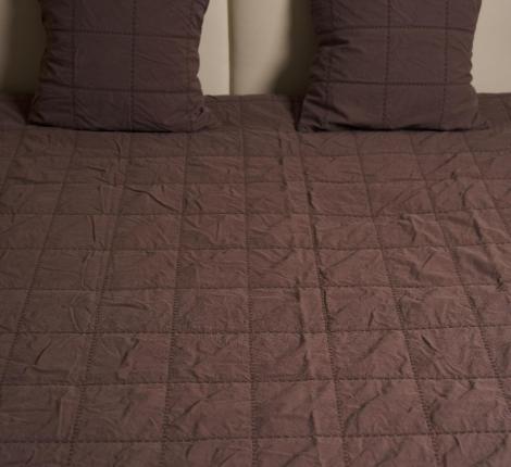 Покрывало Luxberry "KUBU" 150x220, шоколадный