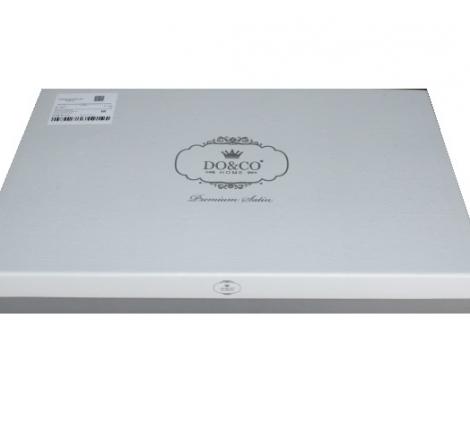 Постельное белье "DO&CO" MARLEN (антрацит) Сатин DELUX PREMIUM, Евро