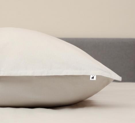 Постельное белье "Siberia" Сэнди (светло-серая) Ранфорс, 1,5 спальный (70х70)