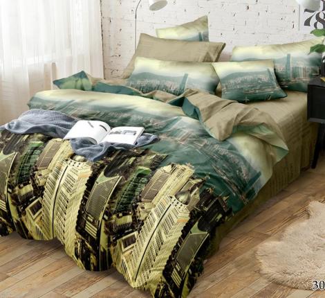 Постельное белье "Cleo" Pure Cotton 31/302-PC Поплин, Евро