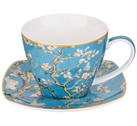 Чайный набор "ART COLLECTION" (В. ВАН ГОГ) на 2 персоны, 4 предмета (250 мл)