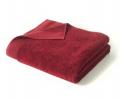 Полотенце махровое "Blanc des Vosges" UNI GRIOTTE (вишневый), 30х50-2шт.
