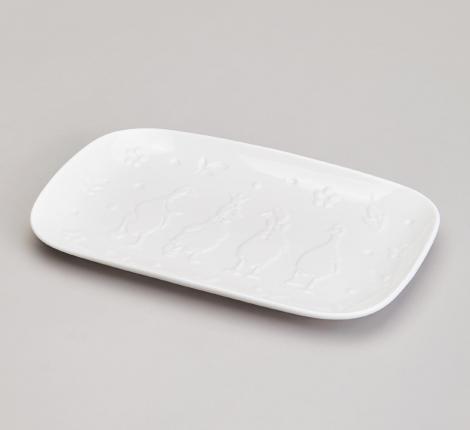 Блюдо прямоугольное "FAMILY FARM", 25*15*2,5 см