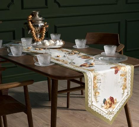 Дорожка с пропиткой "ЗОЛОТАЯ КУРОЧКА", 45х300 см