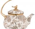 Чайник эмалированный "ВИНТАЖ. ПТИЧКА", 2,2 л
