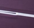 Постельное бельё "KARTEKS" сатин однотонный с кантом HK-10 (фиолетовый), 2 спальный