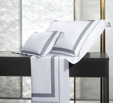 Постельное белье "Asabella" 2332-6 Сатин ДеЛюкс, Евро