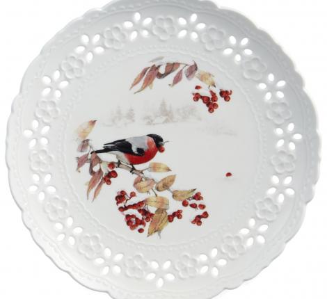 Набор закусочных тарелок 2 шт. "FOREST TALE", диаметр 20,5 см