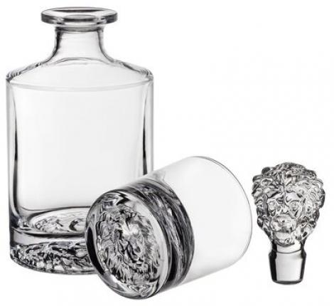 Набор для виски "LION" 3 предмета 850/310 мл