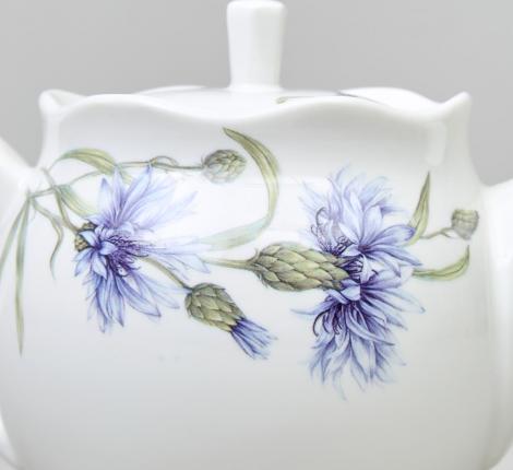 Чайник заварочный "ВАСИЛЬКИ", 500 мл