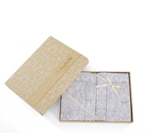 Постельное белье "Asabella" 2348-6/160 Сатин, Евро