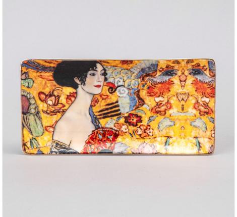 Чайная пара "ДАМА С ВЕЕРОМ" (Г. КЛИМТ), 250 мл