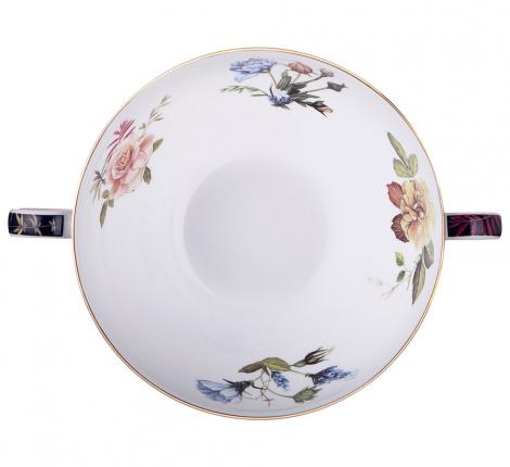 Бульонница с блюдцем "КОБАЛЬТ" 86-2360-1, 450 мл