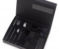 Набор столовых приборов "HERDMAR" STICK BLACK 26 на 6 персон, 24 предмета