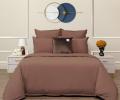 Постельное бельё "Sofi de Marko" Саммер (коричневый) Варёный хлопок, Евро