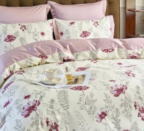 Постельное белье "Sailid" T-58-3 Сатин ДеЛюкс, Евро