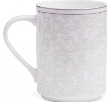 Набор кружек 4 шт. "GREY LACE", 400 мл