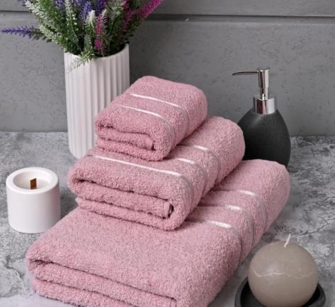 Полотенце махровое AMBIELLA "SPA" 50x80, сухая роза