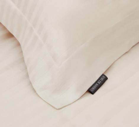 Постельное белье "Sofi de Marko" Моне (крем) Страйп Сатин, Семейный