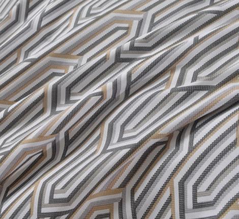 Постельное белье "Sofi de Marko" Джерардо (серый) Сатин, Евро