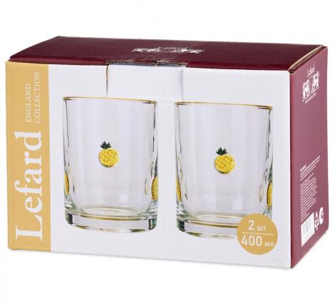 Набор стаканов 2 штуки "FRUITY PINEAPPLE", 400 мл