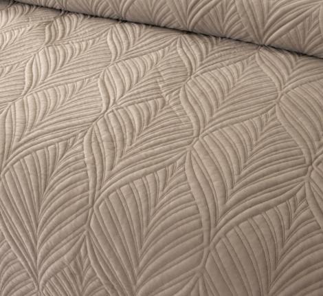 Покрывало "Sofi de Marko" Таира (светло-бежевый) Велюр, 240х260