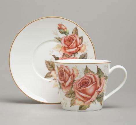 Чайная пара "КОРЕЙСКАЯ РОЗА" 590-675, 300 мл