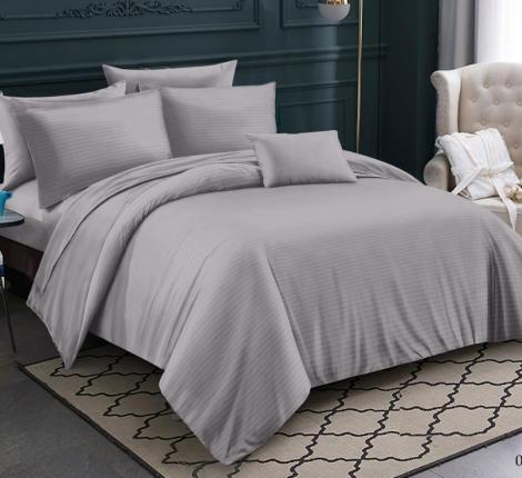 Постельное белье "Cleo" Stripe Satin 16/002-SSC, 1,5 спальный