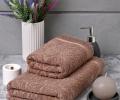 Полотенце махровое AMBIELLA "VERA" 70х140, кофейный