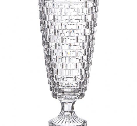 ВАЗА НА НОЖКЕ "SAPHIR", 13,7*30 см