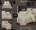 Постельное белье с одеялом "Kazanov.A." Шарлотта (бежевый) Велюр/Egypt Cotton, Евро