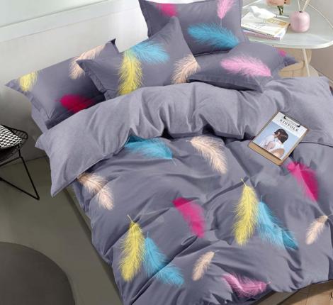 Постельное бельё "Cleo" Art Color 20/098-AC Полисатин, 2 спальный