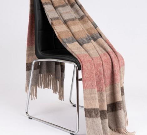 Плед INCALPACA (55% шерсть альпака, 45% шерсть мериноса) PP-81, 150x200