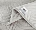Покрывало "Sofi de Marko" Деварта (светло-серый) Бархат, 160x220