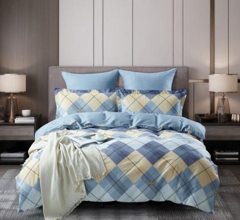 Постельное бельё "KARTEKS" Сатин печатный КВ-589, Евро