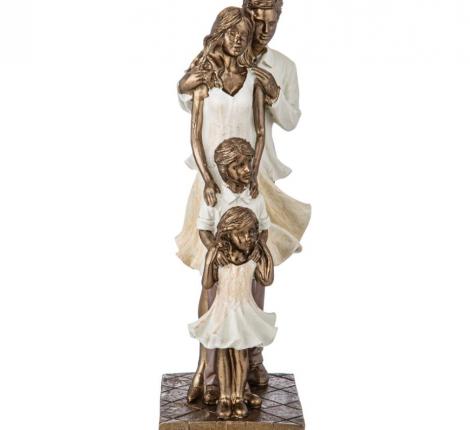 Статуэтка "СЕМЬЯ", 11,5*9,5*25 см