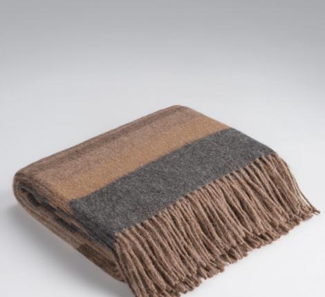 Плед INCALPACA (55% шерсть альпака, 45% шерсть мериноса) PP-56, 150х200