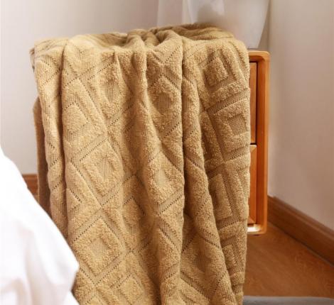 Плед вязаный PA-13, 130х220