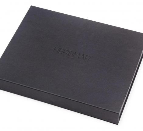Набор столовых приборов "HERDMAR" STICK MAT BLACK 110 на 6 персон, 24 предмета